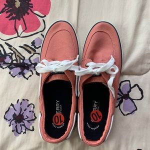 SPERRY sneakers coral NEW